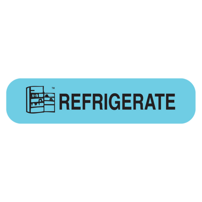 RX LABEL 41017 REFRIGERATE 1000CT API