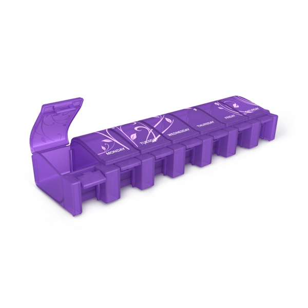 Ezy Dose Soft Touch 3x a Day Pill Box