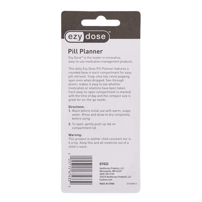EZY DOSE PILL ORGZ 7DAY AM/PM