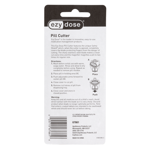 EZY DOSE CUT&CRSH PILL CUTTR/CRSHR DS