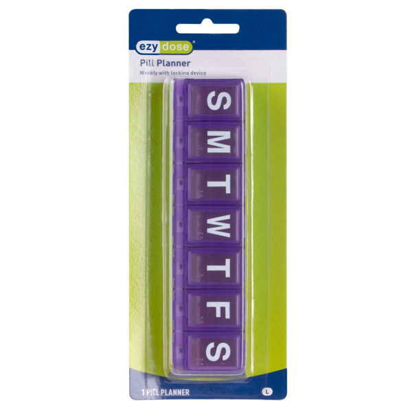 Ezy Dose Weekly (7-day) Stackable Pill Planner