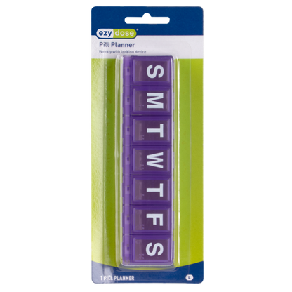 Ezy Dose Weekly (7-day) Stackable Pill Planner
