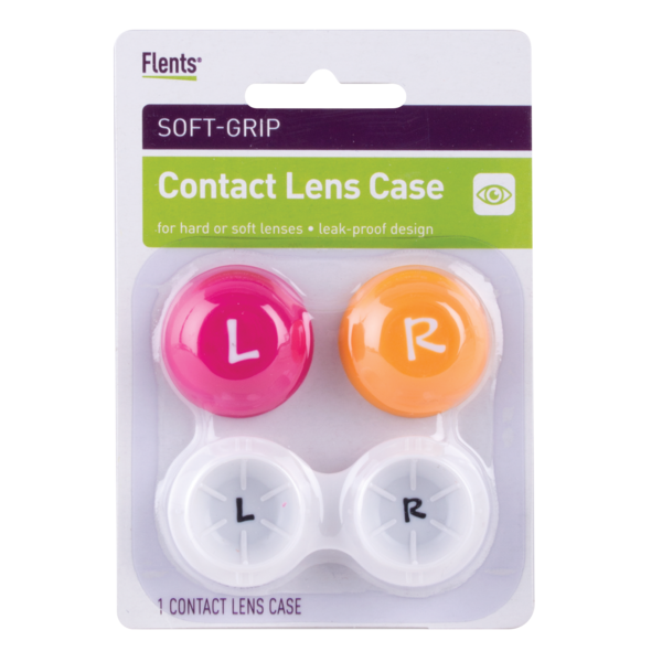 CONTACT LENS CASE SOFT GRIP 6X1CT API