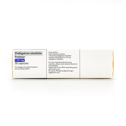 PRADAXA CP 110MG 10X6UD