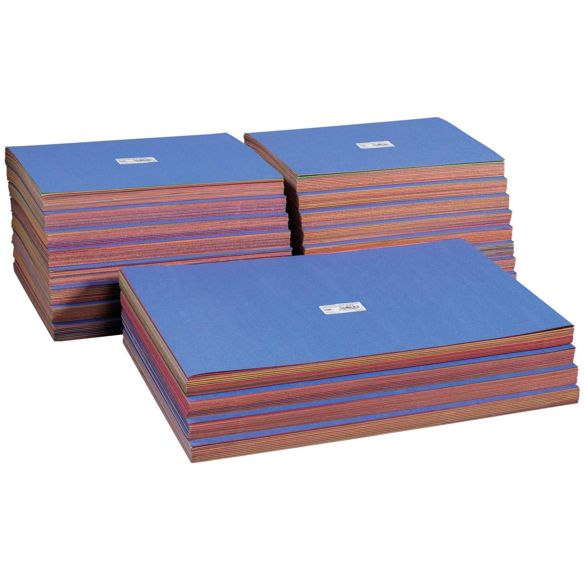 PRANG Medium Weight Construction Paper Pad, 48 sheets - 8 Assorted Colors, 9" x 12"
