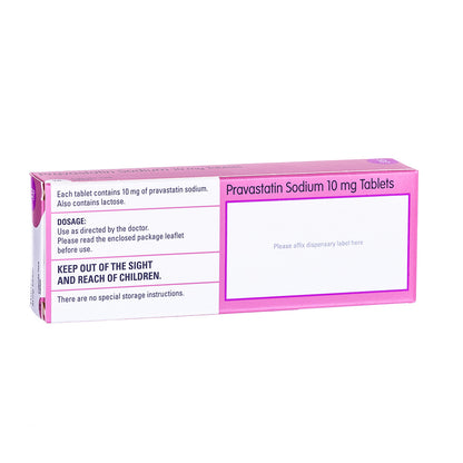 PRAVASTATIN TB 10MG 1000