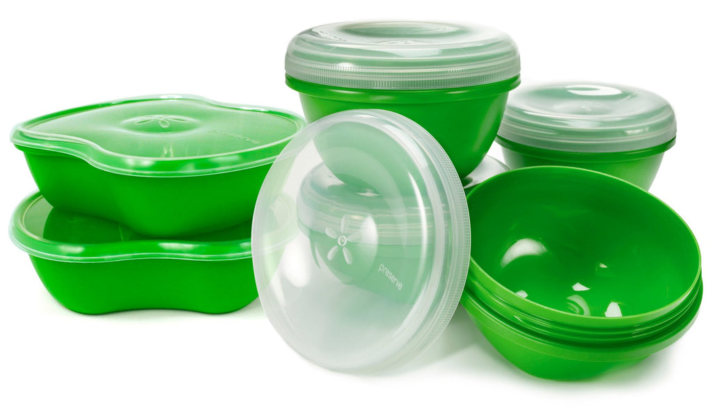 PRESERVE FOOD STORAGE,APL GRN 8 OZ