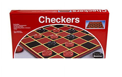 Pressman Classic Checkers Board Game