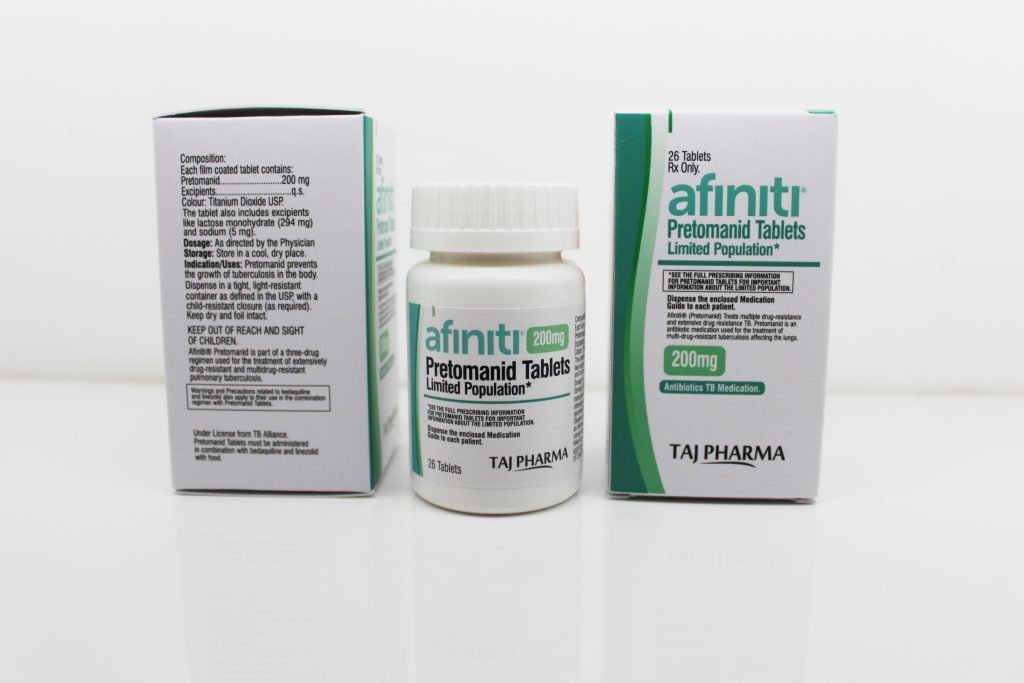 PRETOMANID TB 200MG 26 DSHP