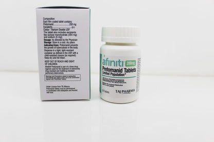 PRETOMANID TB 200MG 26 DSHP