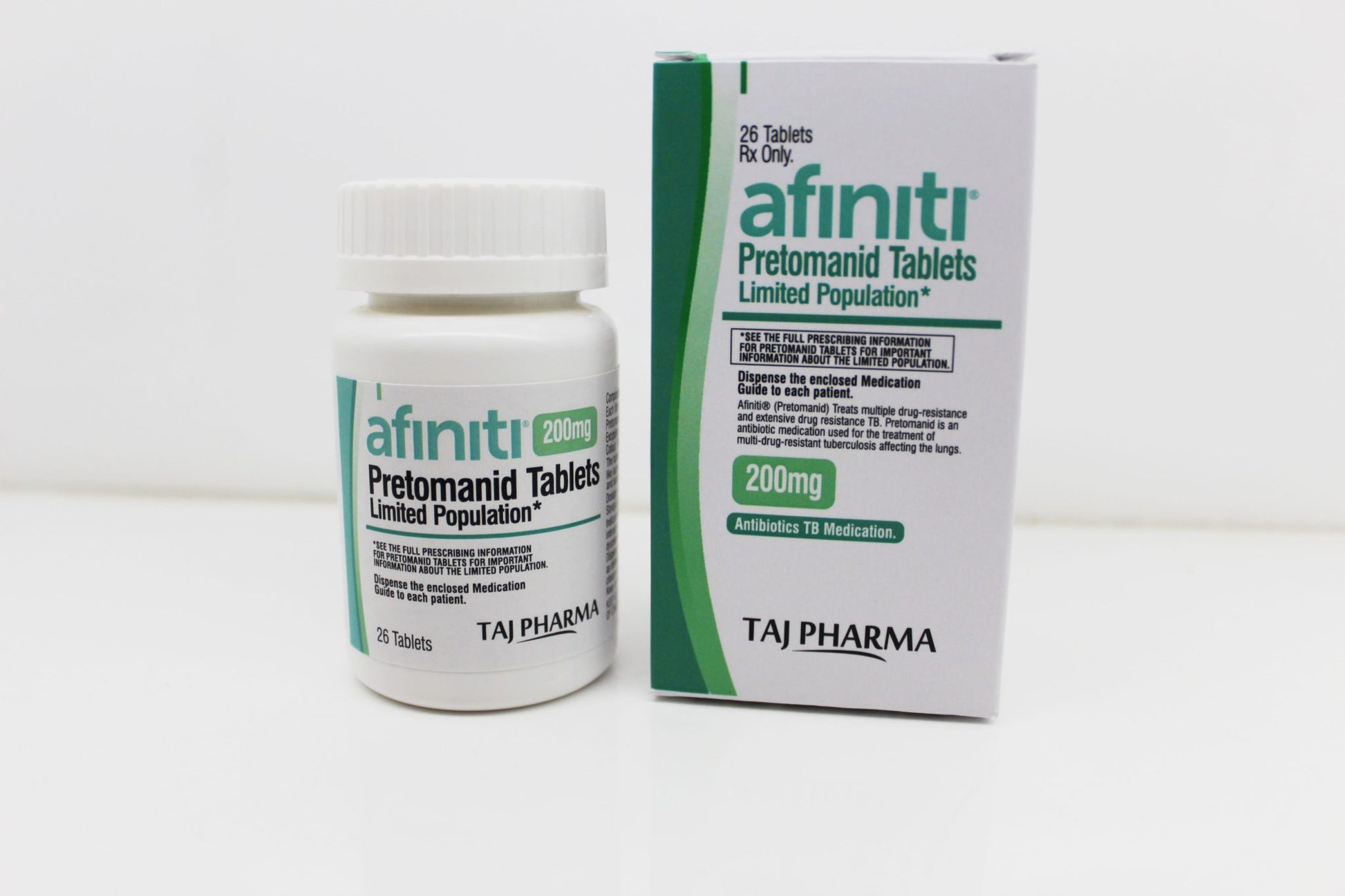 PRETOMANID TB 200MG 26 DSHP