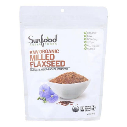 SUNFOOD FLAX SEEDS,OG2