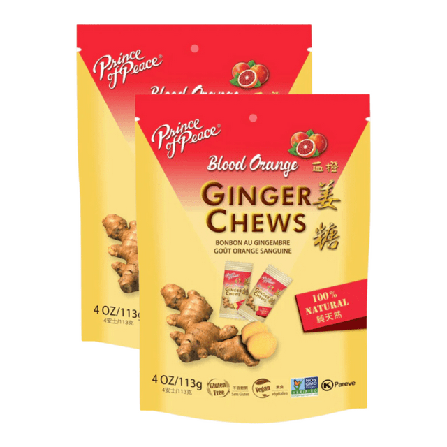 PRINCE OF PEACE GNGR CHEWS,BLOOD ORANGE