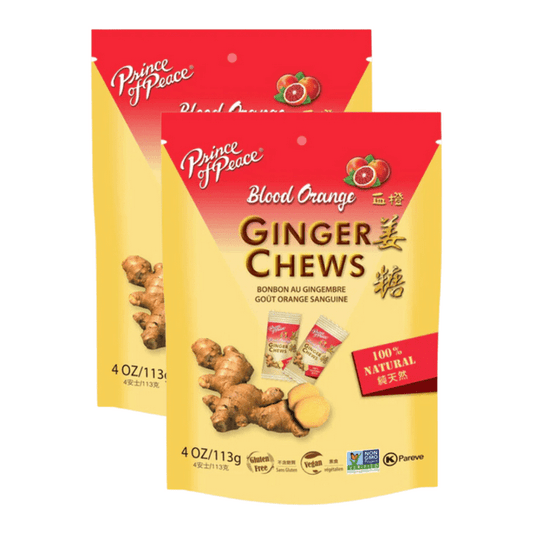 PRINCE OF PEACE GNGR CHEWS,BLOOD ORANGE