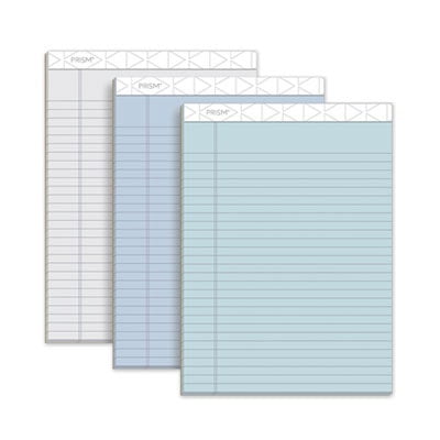 iScholar iQ Pastel Writing Pads, 3 count - Assorted Pastels, 8.5" x 11.75"