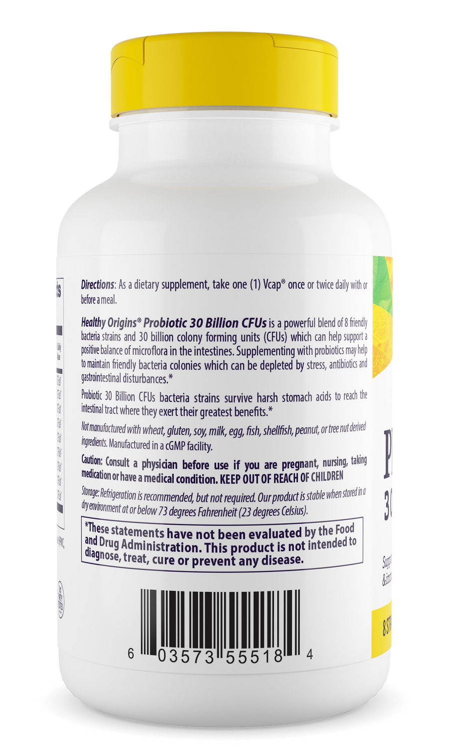 QUAD-PROBIOTIC 8 BILLION BACTERIA CAP 30