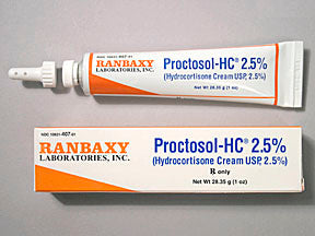 PROCTOSOL HC CR 2.5% 28.35GM