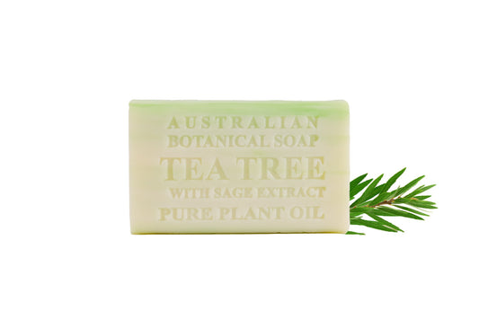AUSTRALIAN BOTANICAL SOAP BAR SOAP,TEA TREE