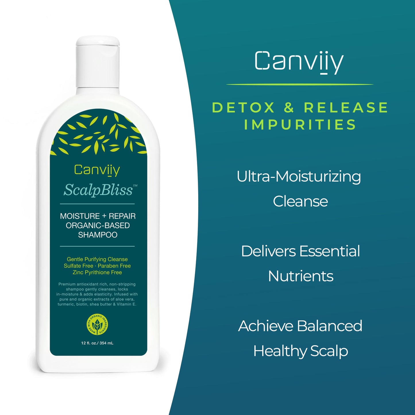 CANVIIY H&S ORGANIC BALM    4OZ