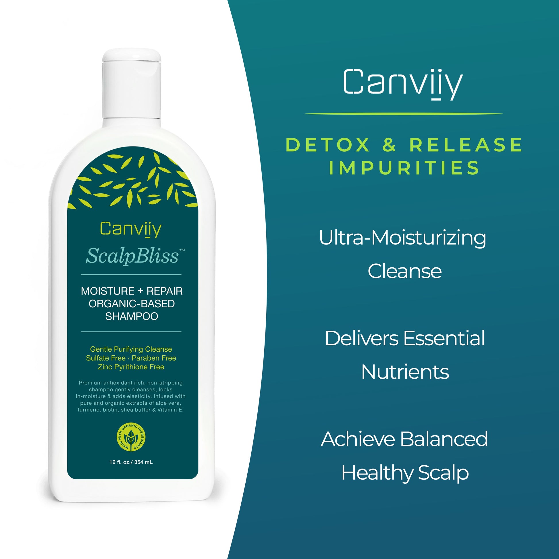 CANVIIY H&S ORGANIC BALM    4OZ