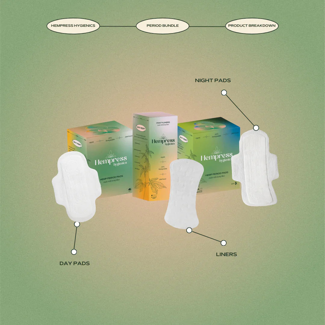 HEMPRESS HYGIENICS PANTYLINERS S320552-3