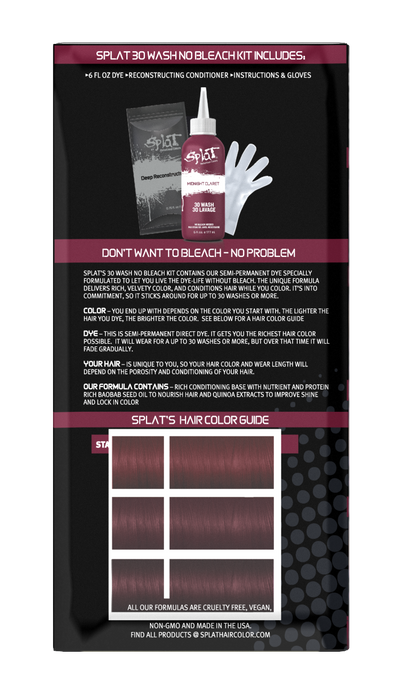 SPLAT 30 WASH KT MIDNIGHT CLARET