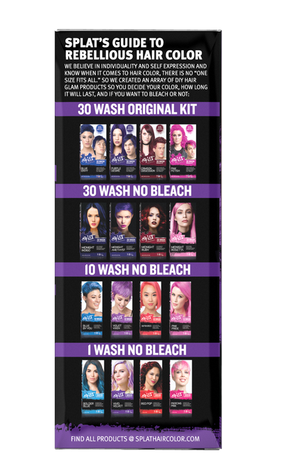 SPLAT 10 WASH KT VIOLET VIXEN
