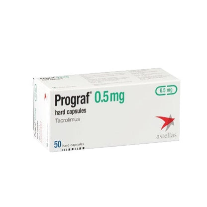 PROGRAF CP 0.5MG 100