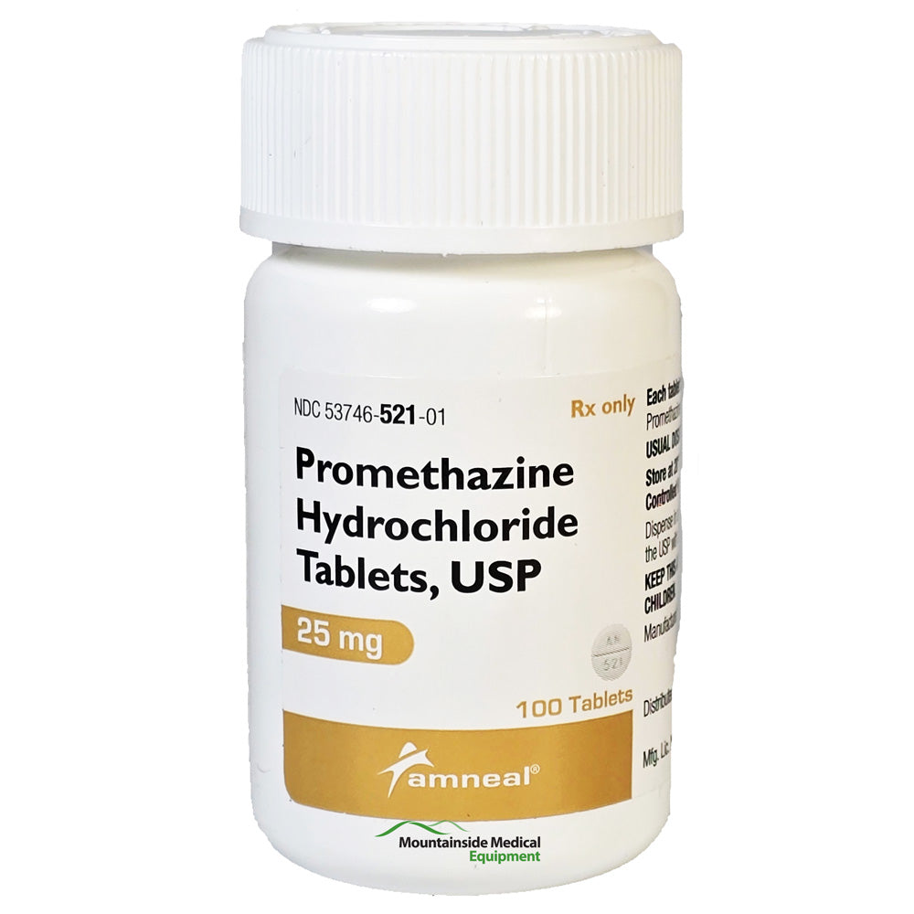 PROMETHAZINE HCL TB 25MG 100