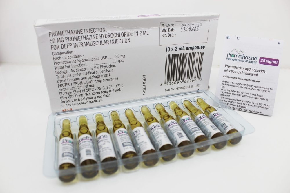 PROMETHAZINE HCL TB 25MG 500