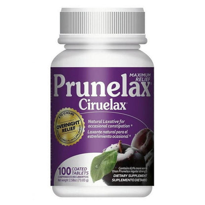 PRUNELAX MAX RELIEF COATED TAB 24CT
