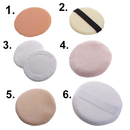 MODA Powder Puffs, 2 count