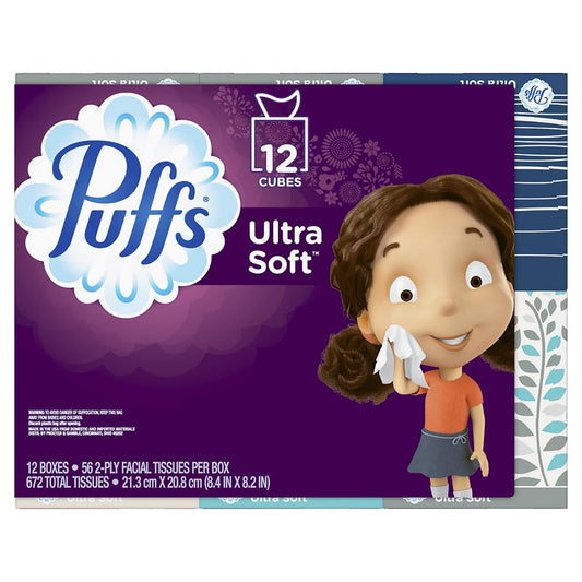 PUFFS ULTRA SOFT 24X56 LTN FR