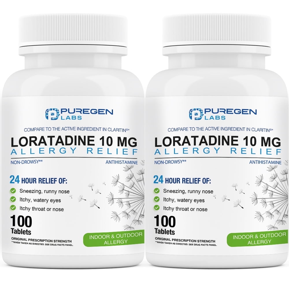 LORATADINE ALLERGY RLF 10 MG TAB 100