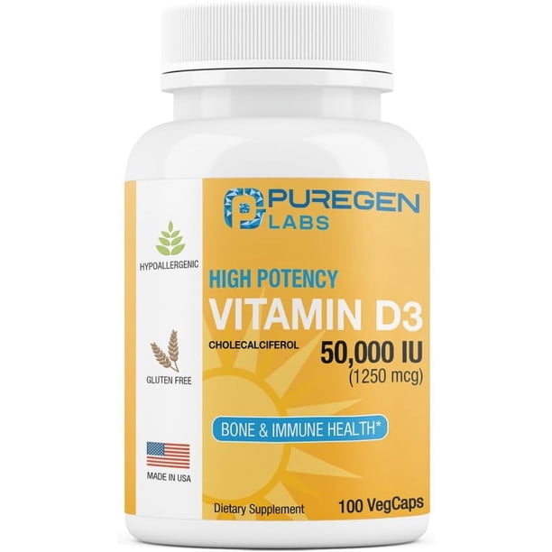 VITAMIN D3 1250 MCG CAP 100