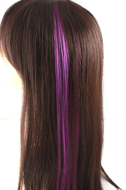 CALYPSO CLIP HAIR EXT 15  PURPL