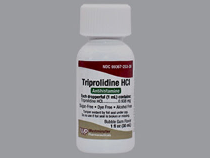 TRIPROLIDINE HCL 0.938MG/ML LIQ 30 ML