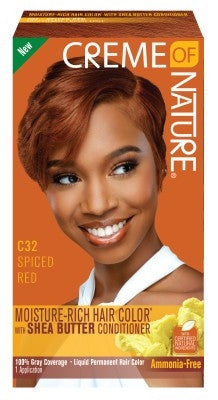 Creme Of Nature Color C32 Spiced Red Kit