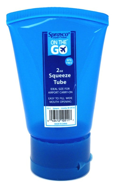 Sprayco Travel Tube 2oz Squeeze (12in) Asst Colors