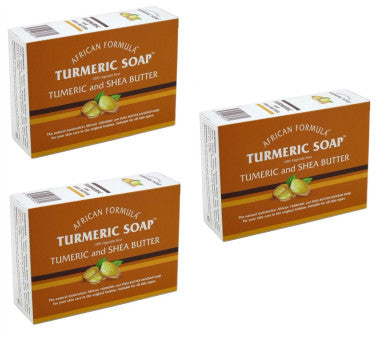 African Formula Turmeric Soap 3.5oz Turmeric & Shea Butter