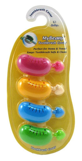 Smiley My Beamy Toothbrush Covers 4 Count