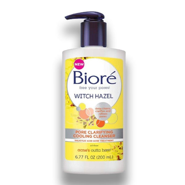 Biore Witch Hazel Cooling Cleanser 6.77oz Pump