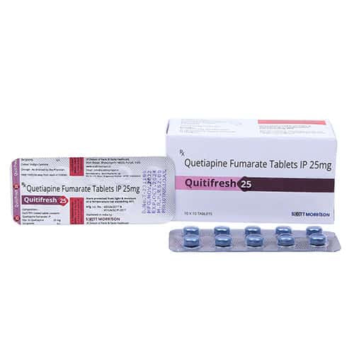 QUETIAPINE FUM TB 25MG 1000