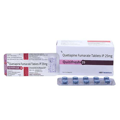 QUETIAPINE FUM TB 25MG 1000