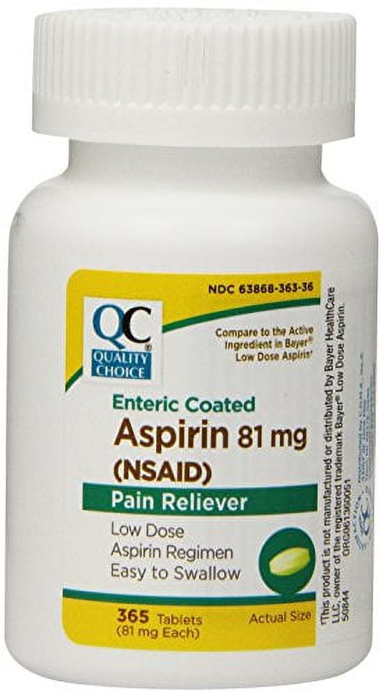 BAYER ASPIRIN LO DOSE 81MG TABLET 32CT