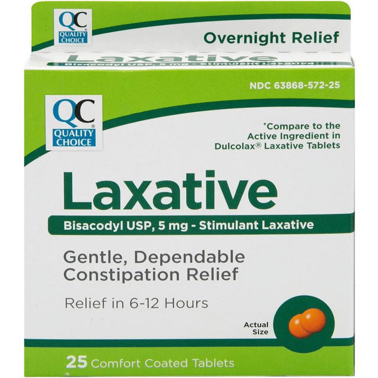 LDR WOMENS LAXATIVE TB 5MG 25 EC