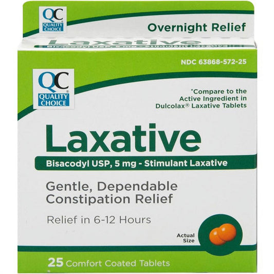 LDR WOMENS LAXATIVE TB 5MG 25 EC