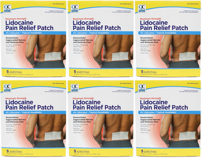 GNP LIDOCAINE PAIN RLF PATCH 5CT