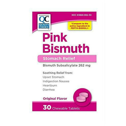 GNP STOMACH RLF PINK BISMUTH LIQ 4OZ