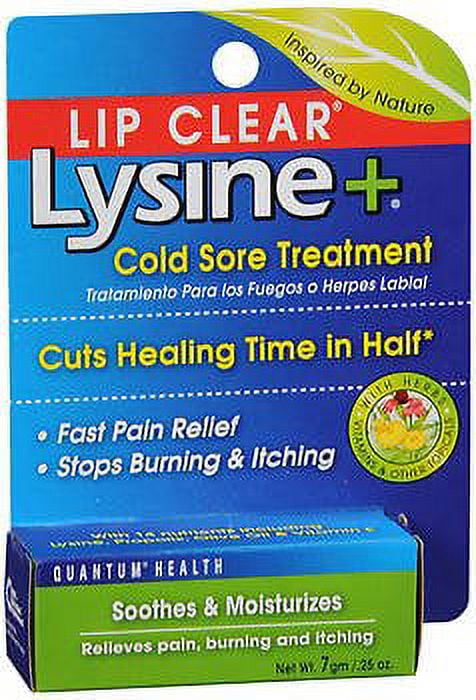 LYSINE ST 7-5% SPF21 LIP CLEAR